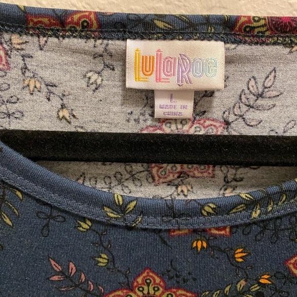 LuLaRoe Julia Floral Dress NWT - Picture 2 of 5